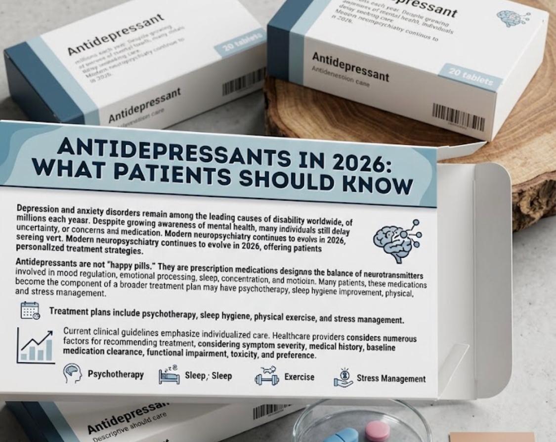 Antidepressants in 2026: What Patients Should Know